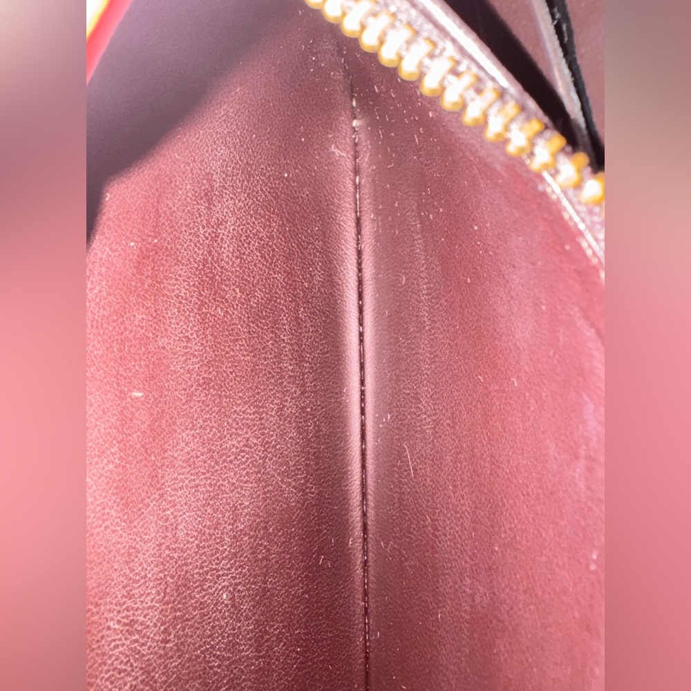LV Patent Leather Vernis Amarante Sarah Long Wallet with Box and Dust Bag - Picture 13 of 13